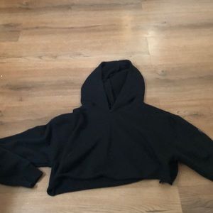 Forever 21 cropped moon & sun hoodie.